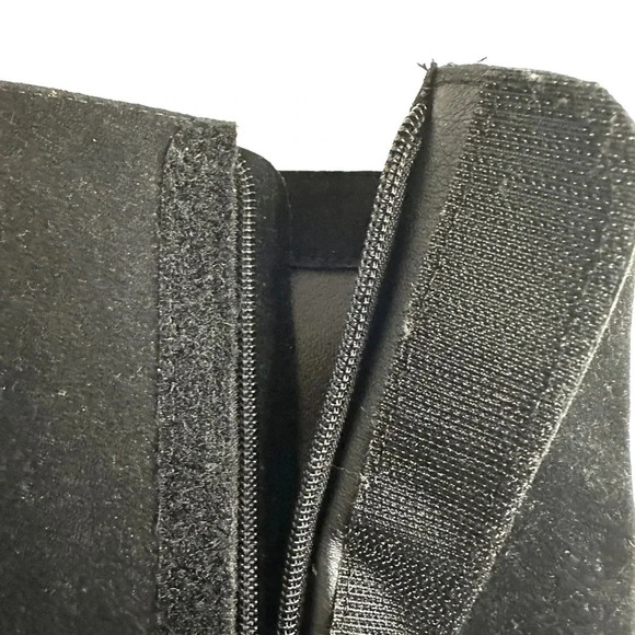 FARM Rio Embroidered Tall Faux Suede Lug Boot in Black  Sz: 10 - Picture 12 of 12